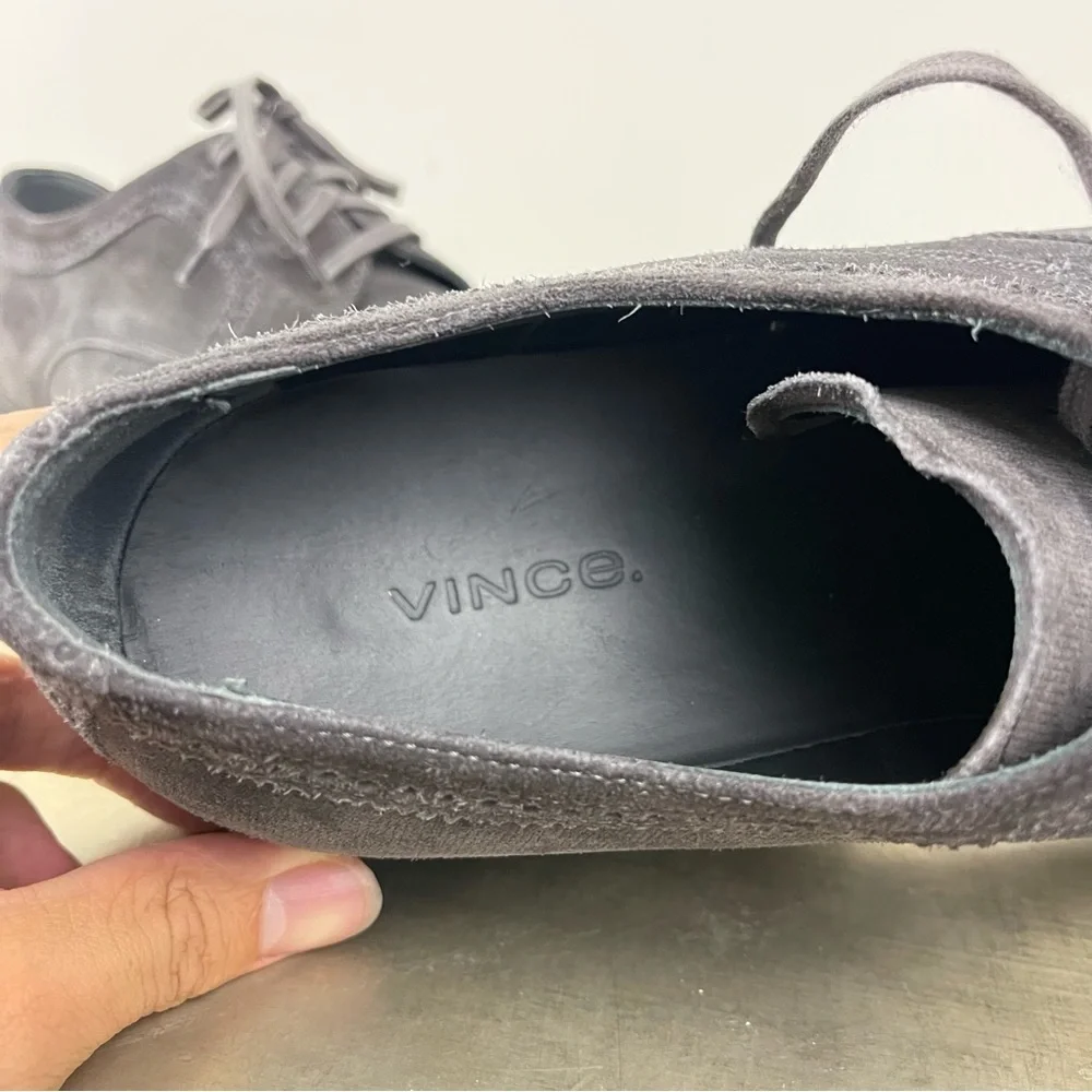 VINCE Pryce Suede Wingtip Oxford Lace Up Shoes
